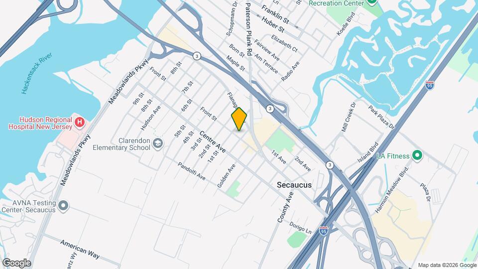 166 Front St Map and Location Details