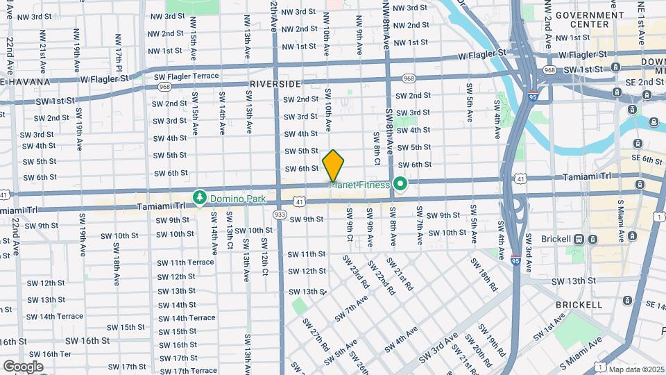 711 SW 10th Ave Map and Location Details