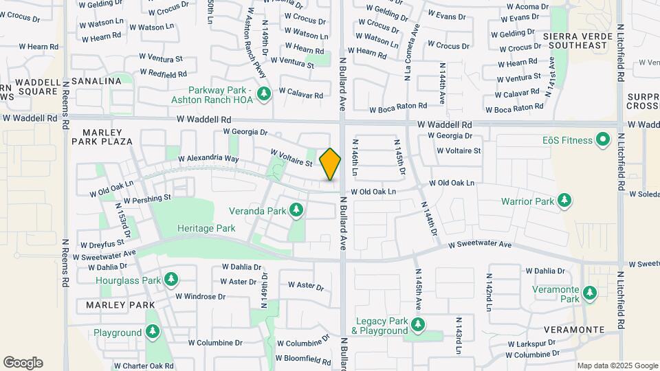 14735 W Alexandria Way Map and Location Details