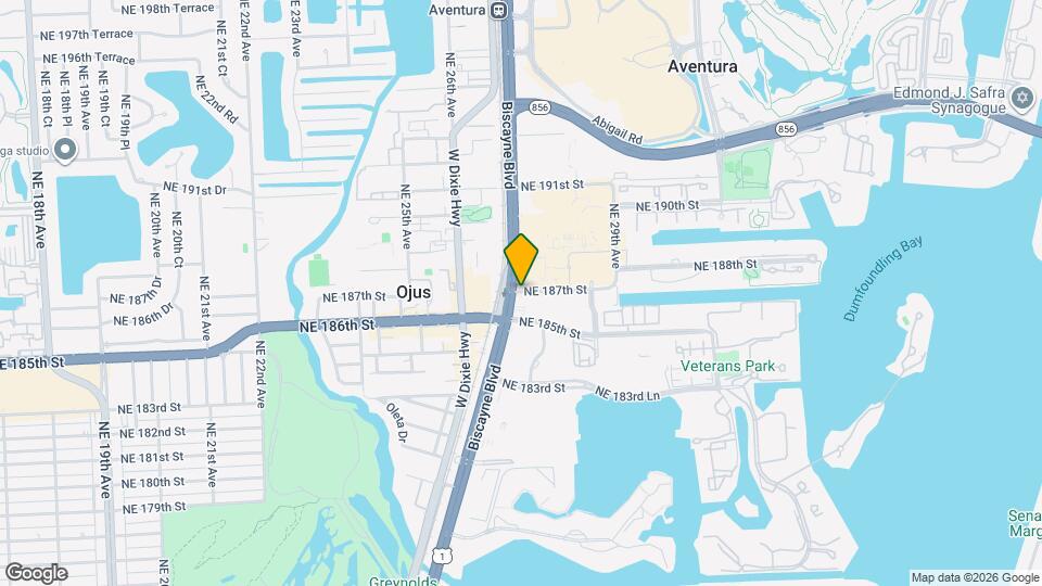 2600 NE 187th St Map and Location Details