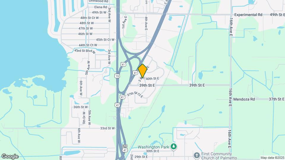 3919 3rd Ave Dr E Mapa y Detalles de la Ubicación