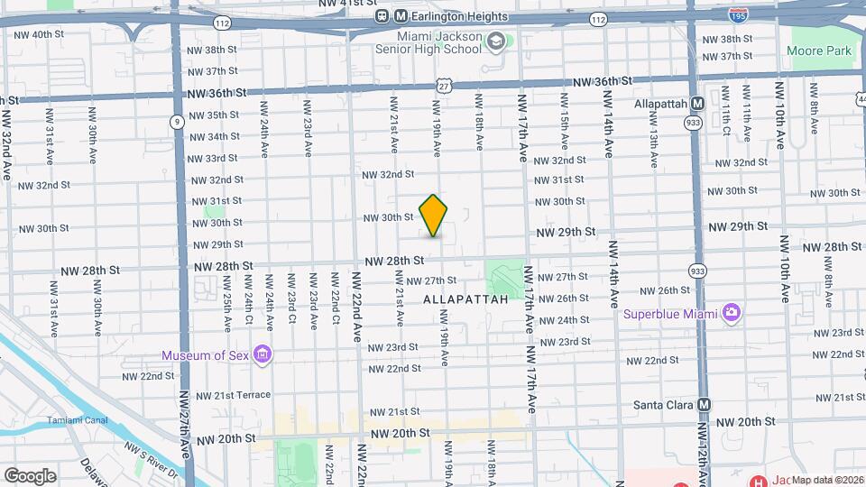 1910 NW 29th St Map and Location Details