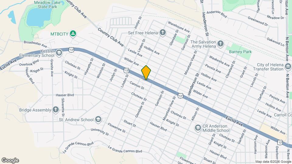 1719 Euclid Ave Mapa y Detalles de la Ubicación