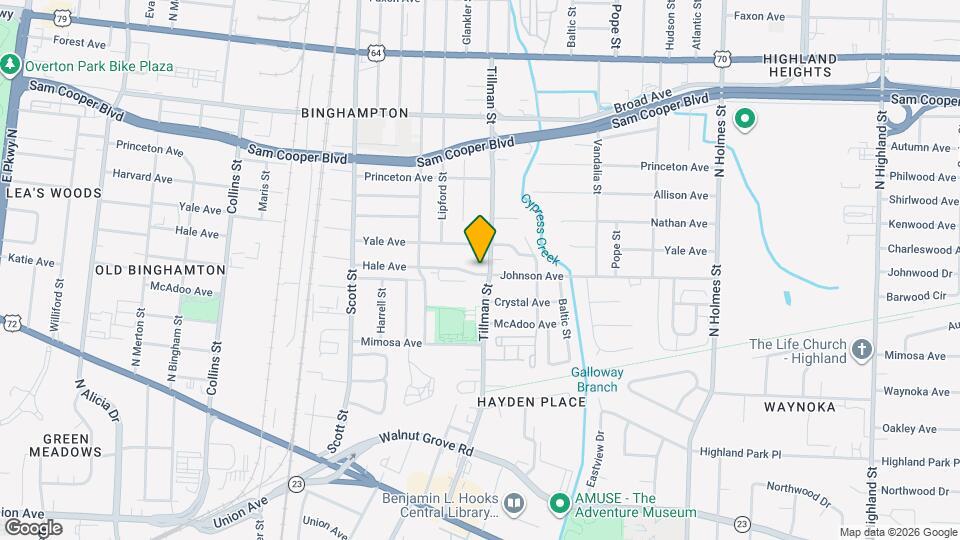 2982 Hale Ave Map and Location Details