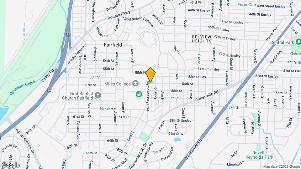 5401 Myron Massey Blvd Map and Location Details
