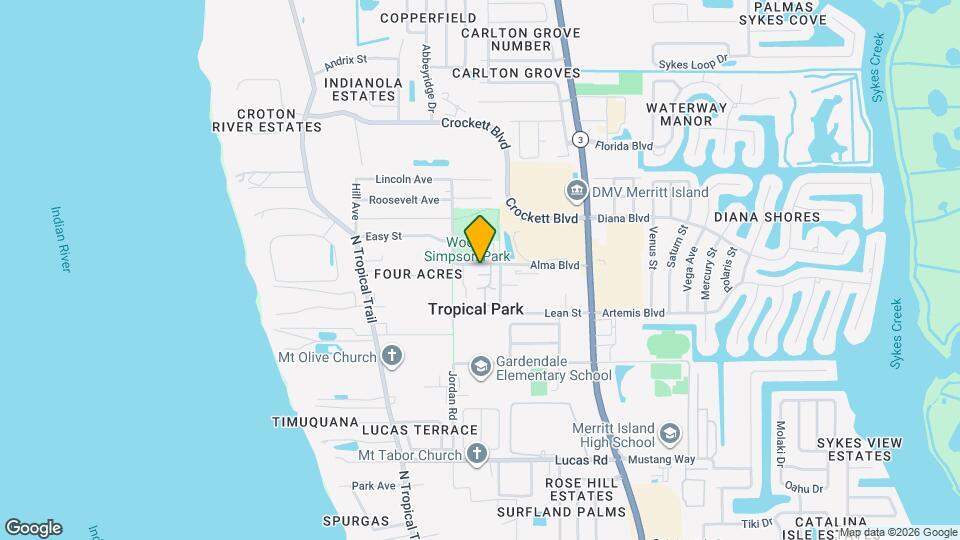 310 Sherwood Pl Map and Location Details