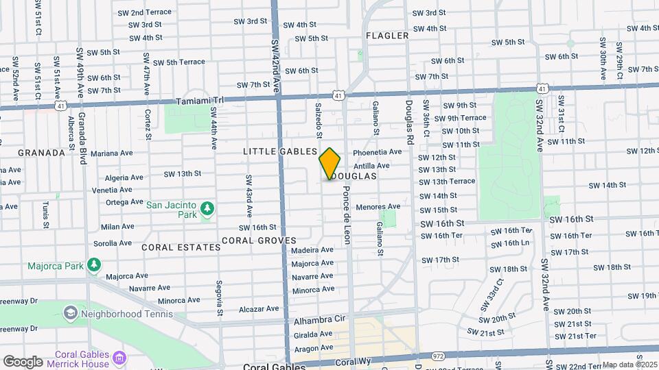 226 Sidonia Ave Map and Location Details