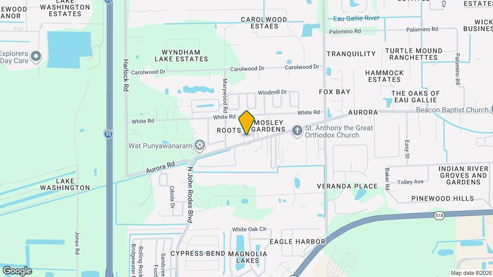 1703 Blanche Ave Map and Location Details
