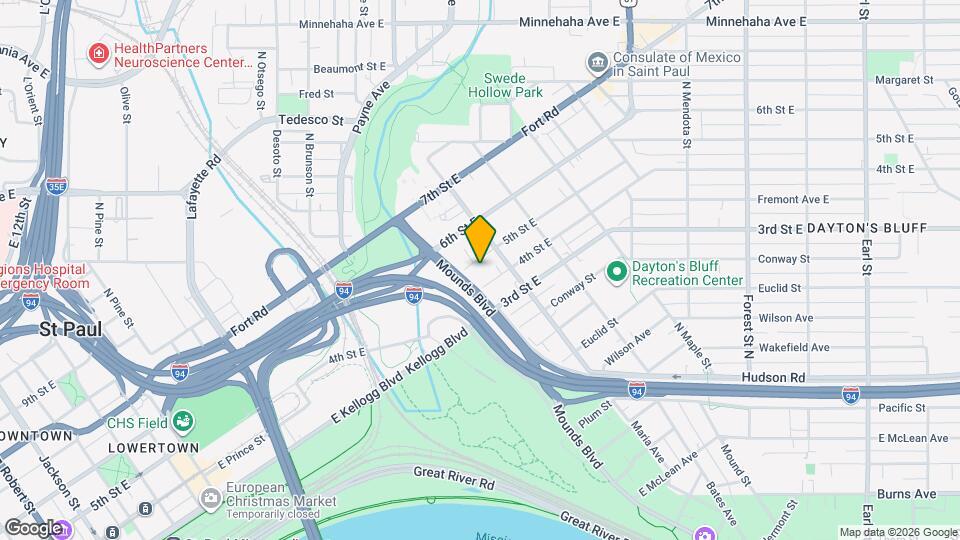 660 5th St E Map and Location Details