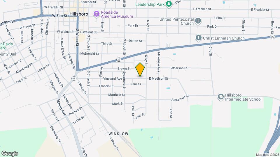 214 W Madison St Map and Location Details