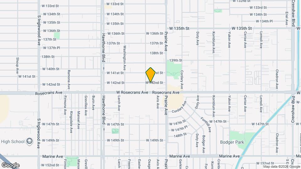 4082 W 142nd St Mapa y Detalles de la Ubicación