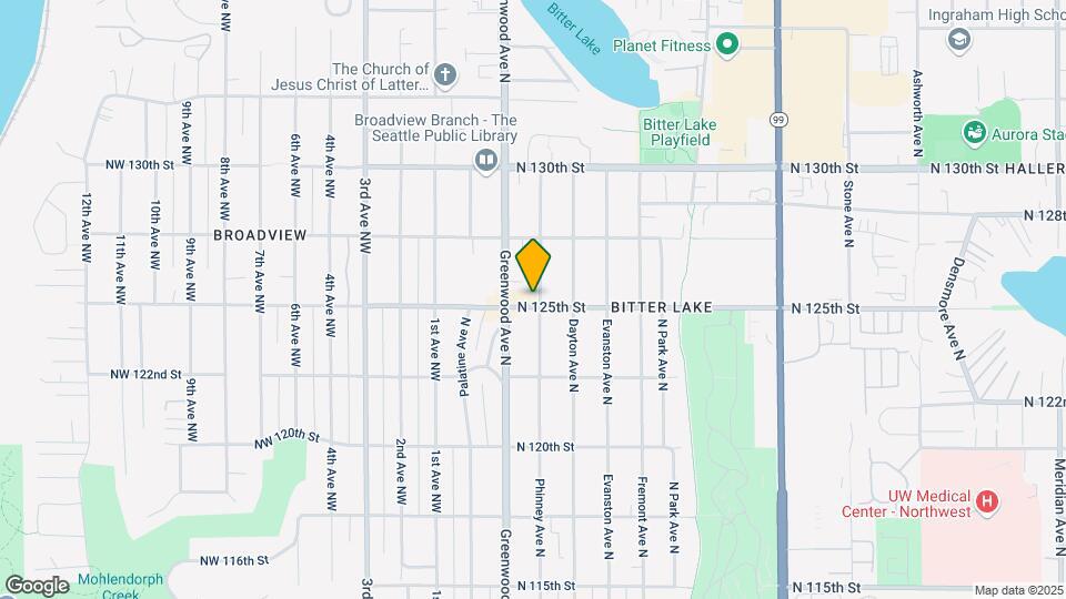 326 N 125th St Map and Location Details