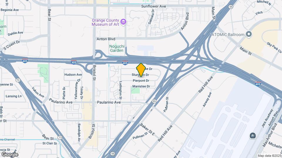 542 Pierpont Dr Map and Location Details