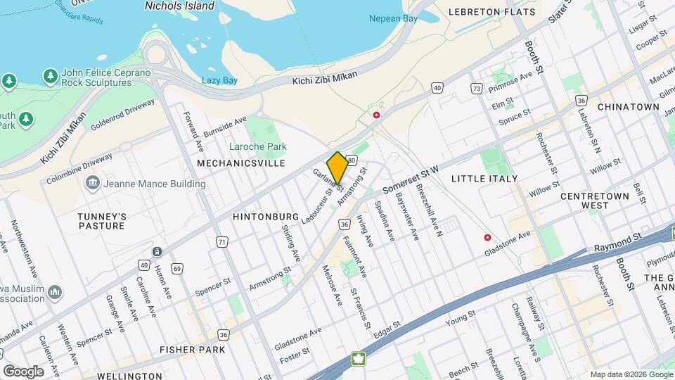 52 Garland St Map and Location Details