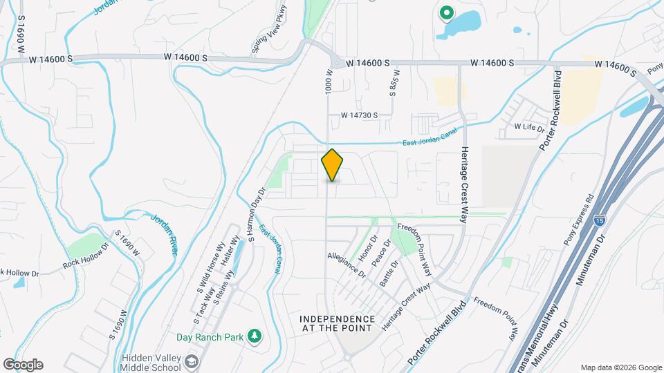 14922 S Cushing Rd Map and Location Details