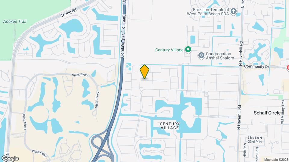 42 Canterbury E Map and Location Details