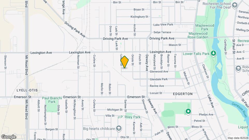 490 Glenwood Ave Map and Location Details