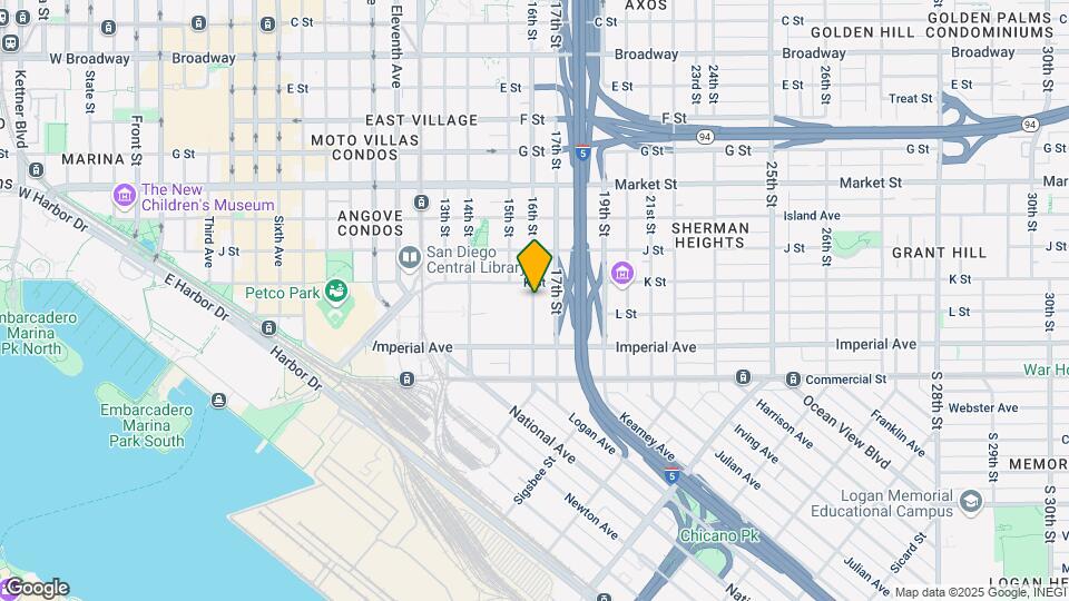 227 16th St Mapa y Detalles de la Ubicación