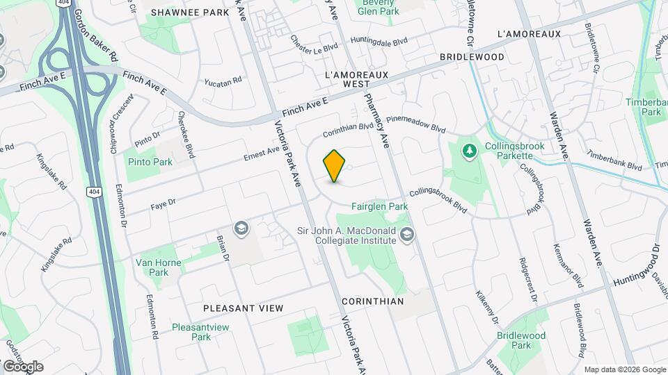 28 Orangewood Crescent Map and Location Details