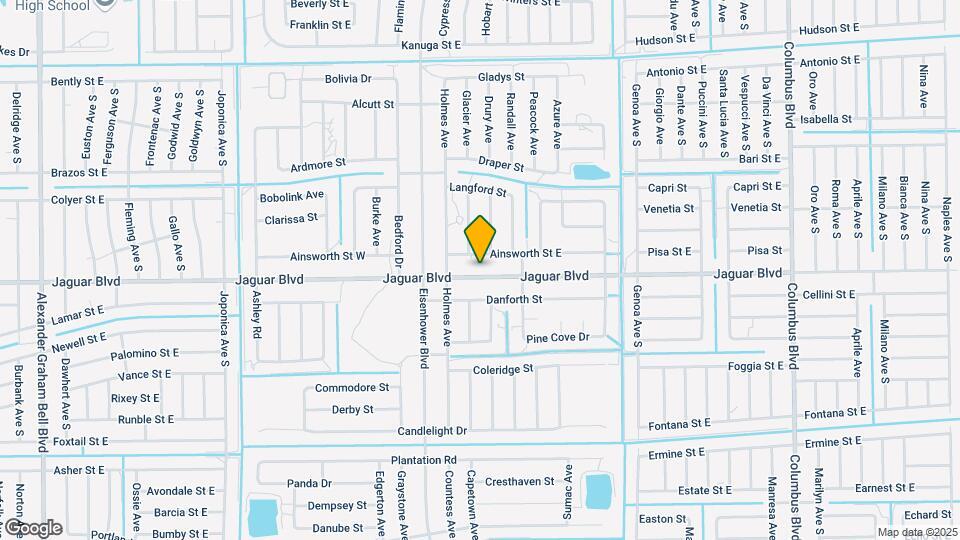 1027 Jaguar Blvd Map and Location Details