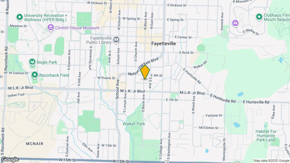 476 S Block Ave Mapa y Detalles de la Ubicación