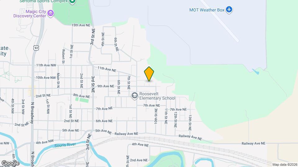 907 9th Ave NE Map and Location Details