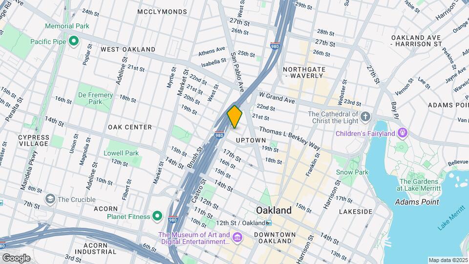 678 19th St Map and Location Details