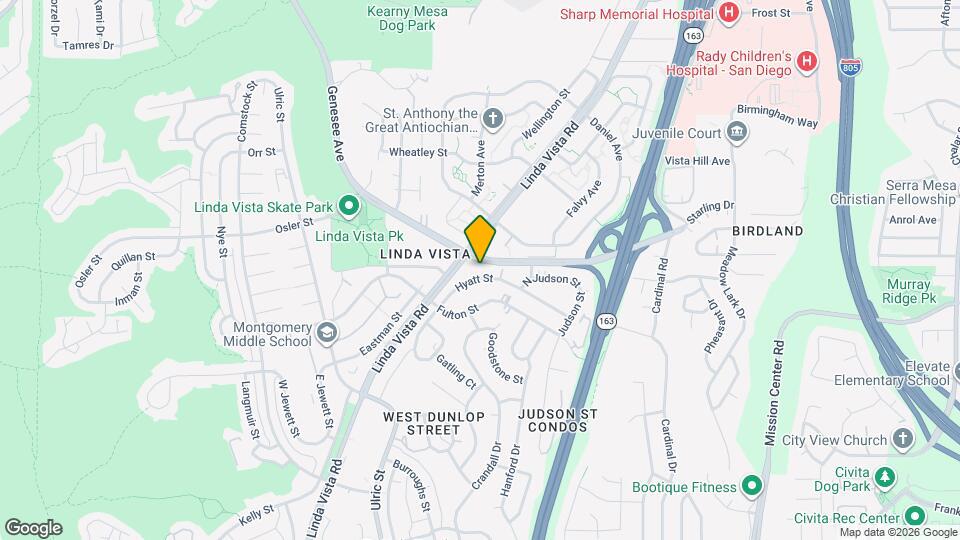 7280 Hyatt St, Unit 3 Map and Location Details