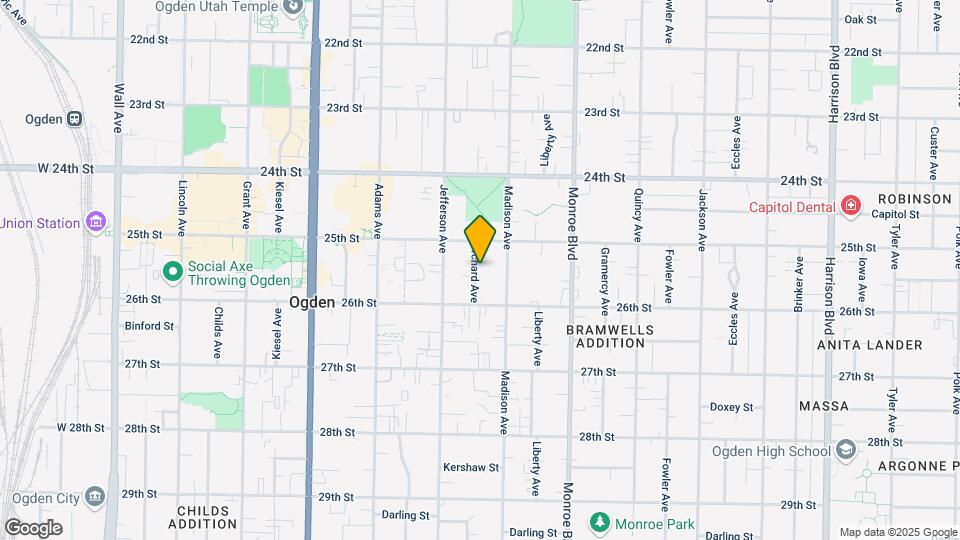 2538 Orchard Ave Map and Location Details