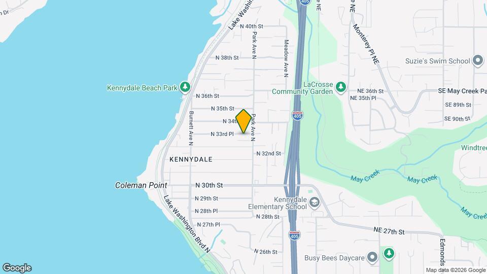 1133 N 33rd Pl Mapa y Detalles de la Ubicación