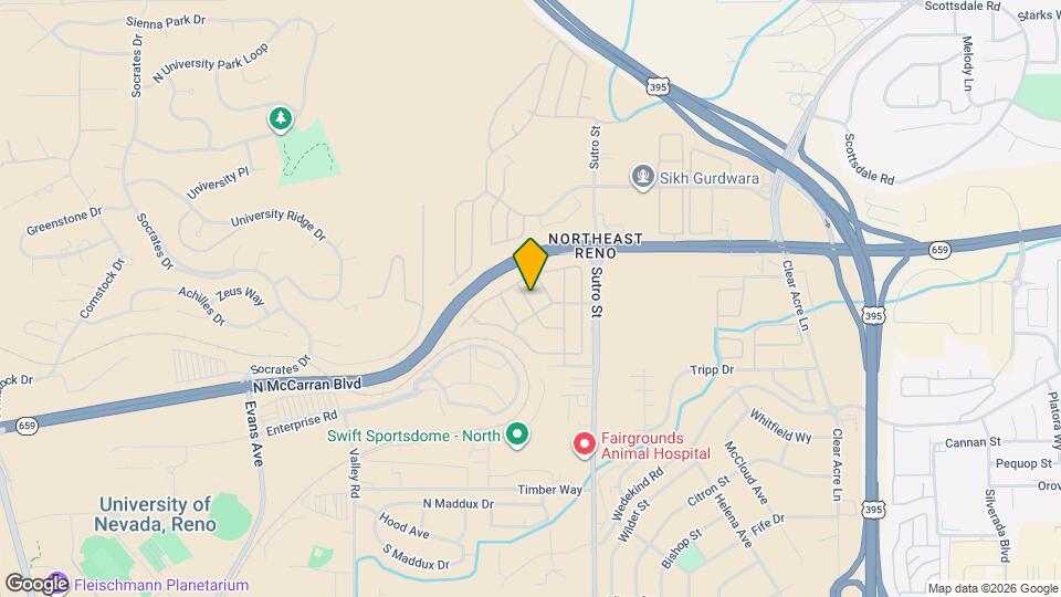 2730 Larkspur St Map and Location Details