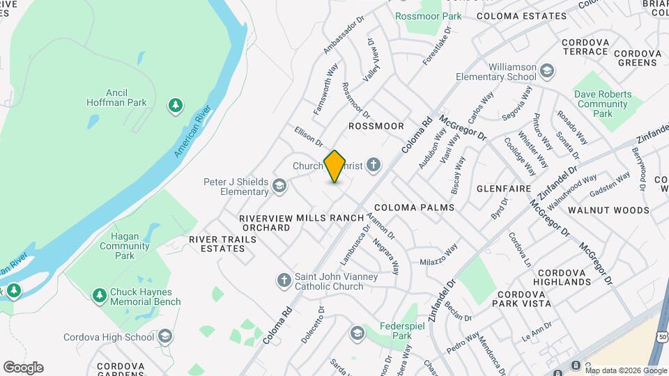 2250 Green Blossom Ct Map and Location Details