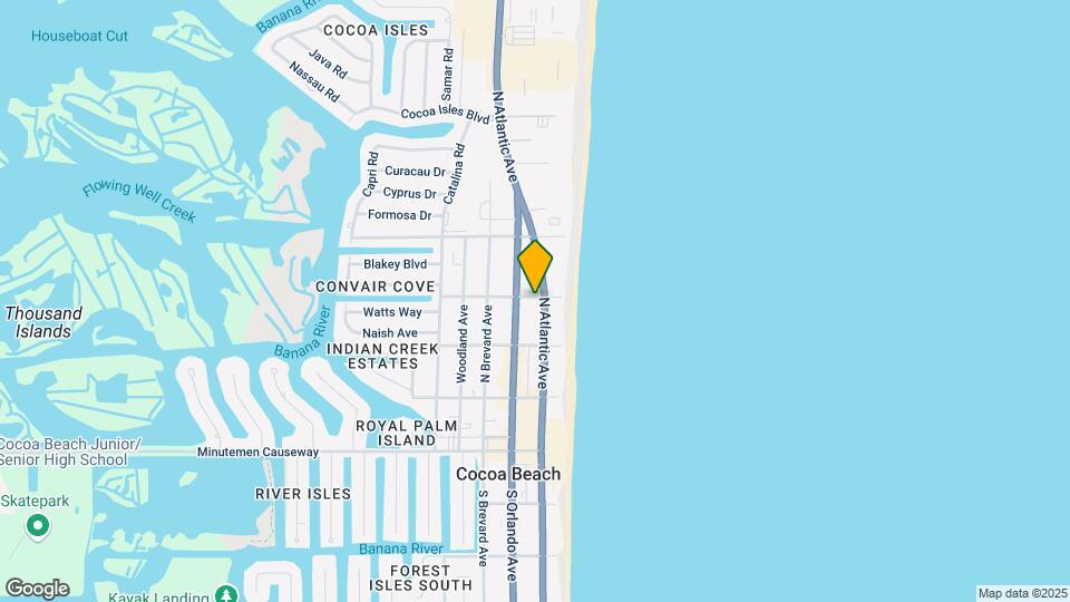 266 N Atlantic Ave Map and Location Details