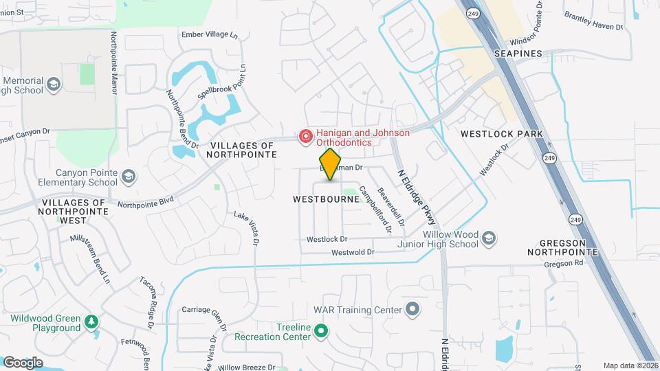 12315 Claresholm Dr Mapa y Detalles de la Ubicación