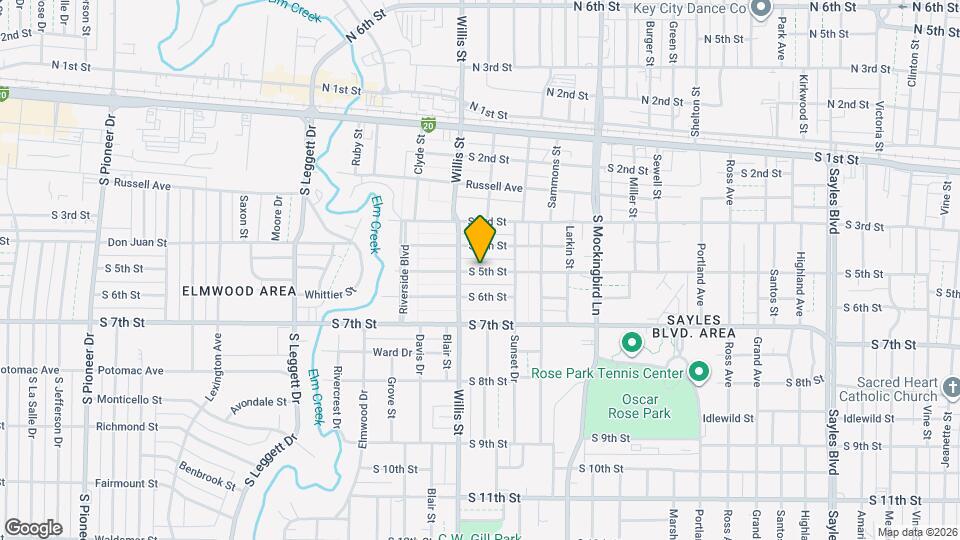 3210 S 5th St Map and Location Details