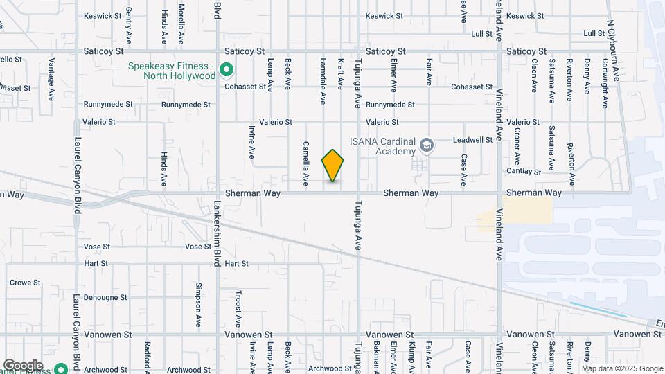 11445-11449 Sherman Way Map and Location Details