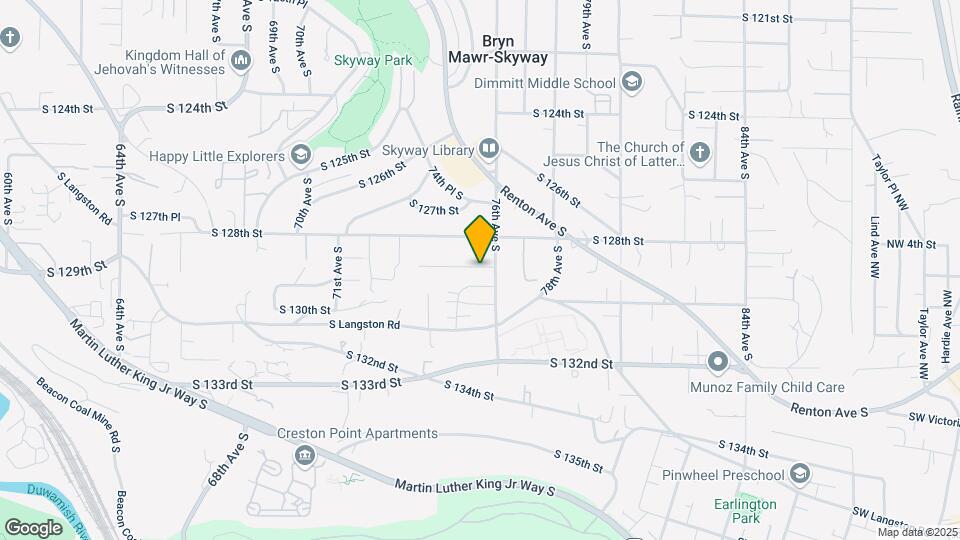 7457 S 129th St Map and Location Details