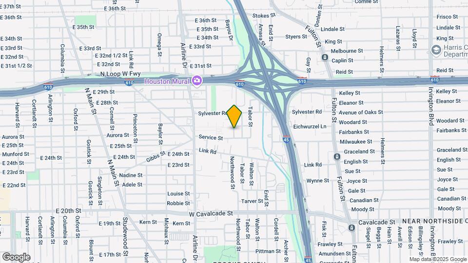 1812 Lula St Map and Location Details