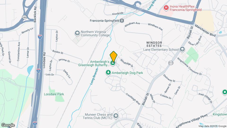 6606 Greenleigh Ln Map and Location Details