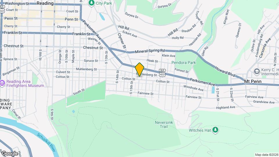 1539 Cotton St Mapa y Detalles de la Ubicación