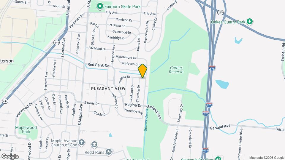 102 Ramona Dr Map and Location Details