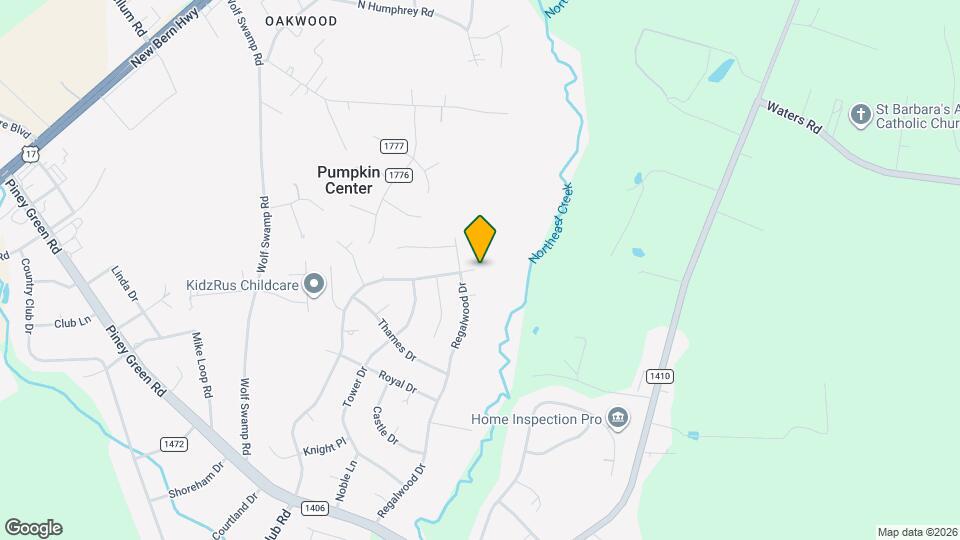 3004 Country Club Rd Map and Location Details