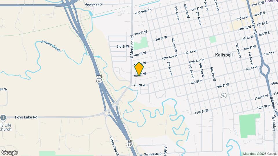 1230 6th St W, Unit #2 Two Bedroom Map and Location Details