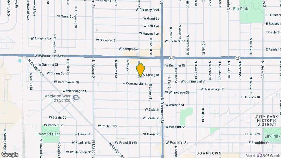 1008 N Bennett St Map and Location Details