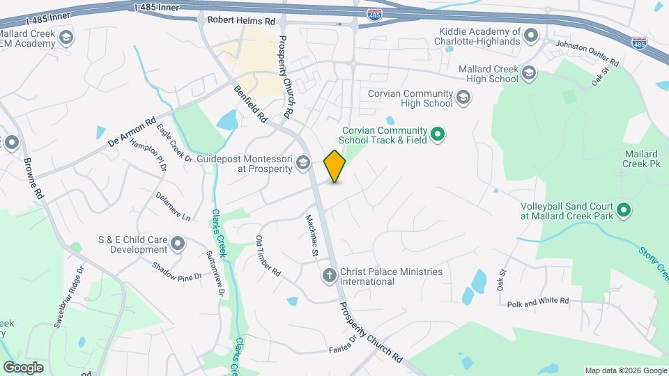 Prosperity View Townhomes Map and Location Details