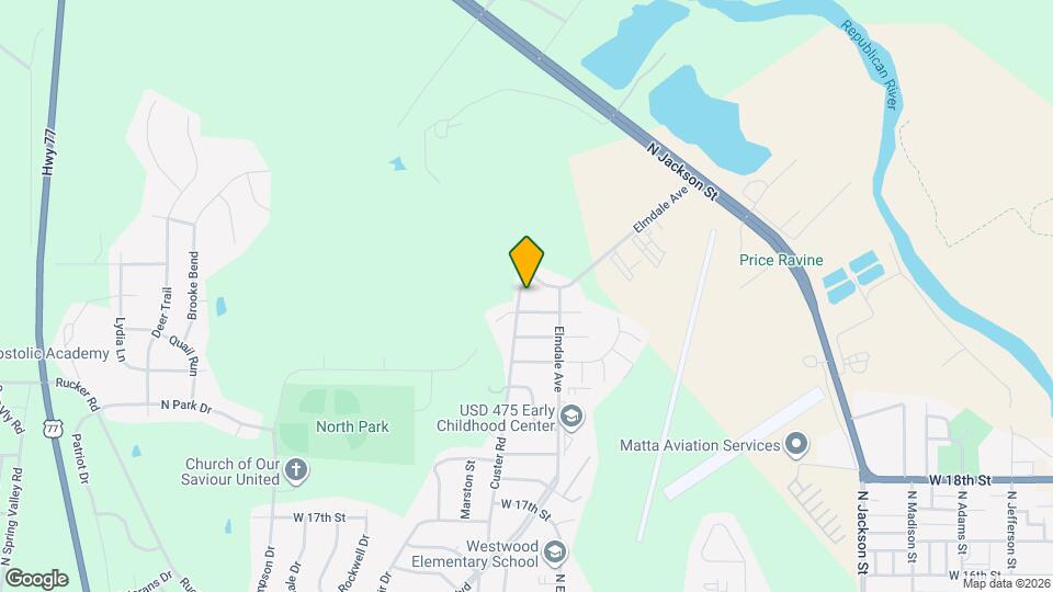 2017 Custer Rd Mapa y Detalles de la Ubicación