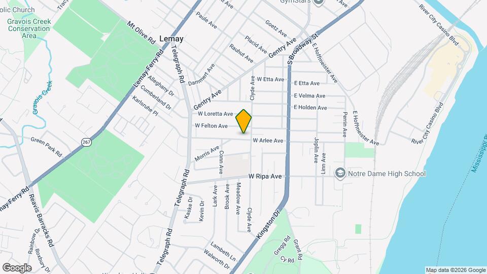 211 W Arlee Ave Mapa y Detalles de la Ubicación