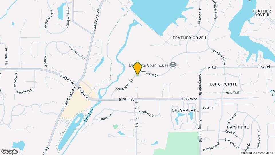 10387 Courageous Dr Map and Location Details