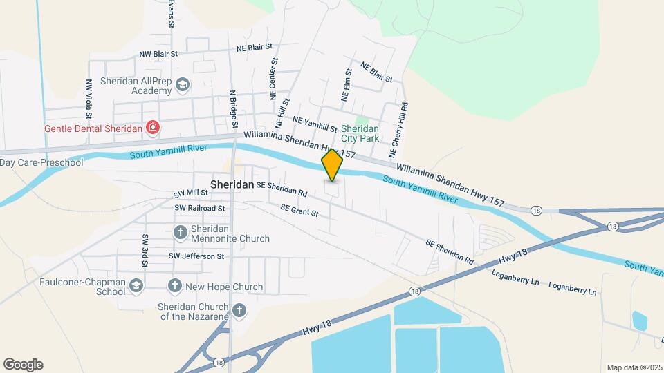 Sheridan Senor Park Mapa y Detalles de la Ubicación