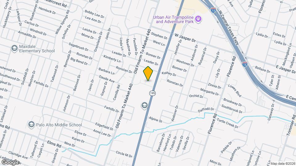 1706 Tanner Cir Map and Location Details